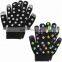 Winter Toasty Magic E Touch Gloves Colour Rubber Decal Touchscreen Gloves Tactile Texting Mitts For Cell Phone Smartphone