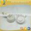 300ml glass water drinking bottles with white plastic lid & cover