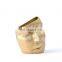Nordic Modern Unique  Interior Accessories Bisque Portrait Handcraft Luxury Gold Face Vase Home Decoration