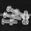 M2 M2.5 M3 M4 M5 acrylic cross round head nylon screws phillip nylon transparent plastic screw DIN7985
