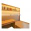 Modern Design Wooden Wardrobe Tatami Bed room Furniture Set With Led Light