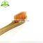 China Factory 100% biodegradable eco organic  soft  bamboo toothbrush with custom package for kids and adult