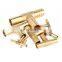 AUSO EP33 Brass Splicer Pipe Fitting T Type Hose Barb 4 6 8 10 14 16 20 25mm Copper Barbed Connector Joint Coupler Adapter
