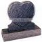 Hot selling heart shaped tombstone for wholesales