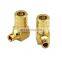 SMB female right angle connector,straight for B2/RG402/RG40 cable connector gold plated