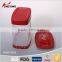 Retangular printing food grade plastic airtight cereals container