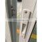 WEIKA plastic double sliding door white upvc slide doors With lock handle and invisible handle patio door