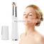 OEM logo heat thermal electric massage dark circles remover sonic vibration eye massager