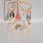 Macrame Nursery Mobile Baby Shower Gift Colorful Tassel Mobile Boho Nursery Decor, Nursery Woodland Vietnam Supplier