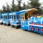 Amusement park rides kids 20 seats musical trackless train