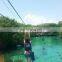 Low Ropes Course Aqua Amusement Park Play Equipment Outdoor Adventure Water Park