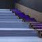 Indoor Opera House N001 downward blue line iq carpet type aluminum led step light wholesale China factory price