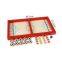 Colored Bouncing Chess Hockey Game Table Desktop Battle 2 in 1 Ice Hockey Game