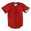 good quality baseball jersey with red color from best supplier