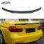 F30 M4 Style Carbon Fiber Rear Spoiler Rear Wing Spoiler for BMW 3 Series F30