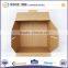 High quality kraft foldable recycled paper corregated box with different designs and printing
