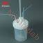 NJbinglab 1000ml PFA reaction vessel, high temperature resistant