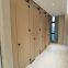 Woodgrain Phenolic Good Quality HPL Sheets Toilet Partition Cubicle