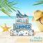 4-Piece Summer Wooden Tiered Tray