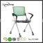 Economic plastic student chair with writing tablet arm