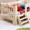 Solid wood children's bed with storage with guard rails                        
                                                Quality Choice