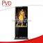 46 Inch Floor Standing Round Corner Digital Signage Solution For Advertising