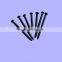 black/galvanized grooved concrete nails