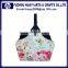 PU Leather Printing Design Photo Wooden Storage Basket Hanging Basket Chain