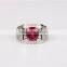 china factory custom men's ring gemstone big stone ring designs mens