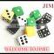 15mm melamine game dice different colored