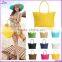 Hot New Design Straw Popular Summer Style Weave Woven Shoulder Tote Shopping Beach Bag Purse Handbag