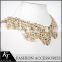 New Wedding Dress Decoration Lace Collar Necklace Bling Crystal Thick Beaded Collar In 2015