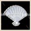Modern indoor crystal wall sconce lighting fixture contemporary bedside lamp Chinese folding fan shape