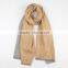 scarf 2016 women winter fashion oversize double-faced plain bicolors 80%viscose20%polyester pashmina shawl scarf china