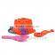 Plastic beach toy square plastic bucket with EN71