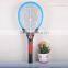 hot sale 3 mesh fly catcher swatter supplier Led light rechargeable mosquito-hitting swatter