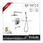 High end 304 stainless steel thermostatic bathroom shower set european shower set