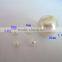 Smooth Surface round shape Plastic Pearl for garment decor