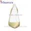 Golden color patent leather wholesale high heel shoes for eleglant ladies