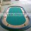 84 Inch Deluxe Poker Table With Wooden legs