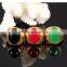 Copper Jewelry Design Green Stone Man Ring 2016 New Agate Ring Quality Choice
