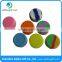Shiny round inside food grade non stick Heat resistant Storage Silicone Container