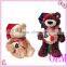 Christmas high quality custom plush teddy bear