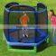 cheap 7ft high quality trampoline with safety enclosure