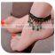 Lace Ethnic Handmade Crystal Beads Anklet, Antique Anklets