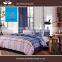 100% cotton 133*72 40s*40s luxury reactive printing bed cover set