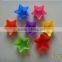 7cm diameter five star designs silicone muffin cups