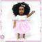 Vinyl Black Dolls 18 Inch Cartoon Design OEM african dolls for children