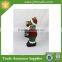 Chrismas Beer with Lamp Resin Statues, Large Resin Garden Statues