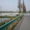 Hot rolled zinc coating Q235 steel guardrails for two beam